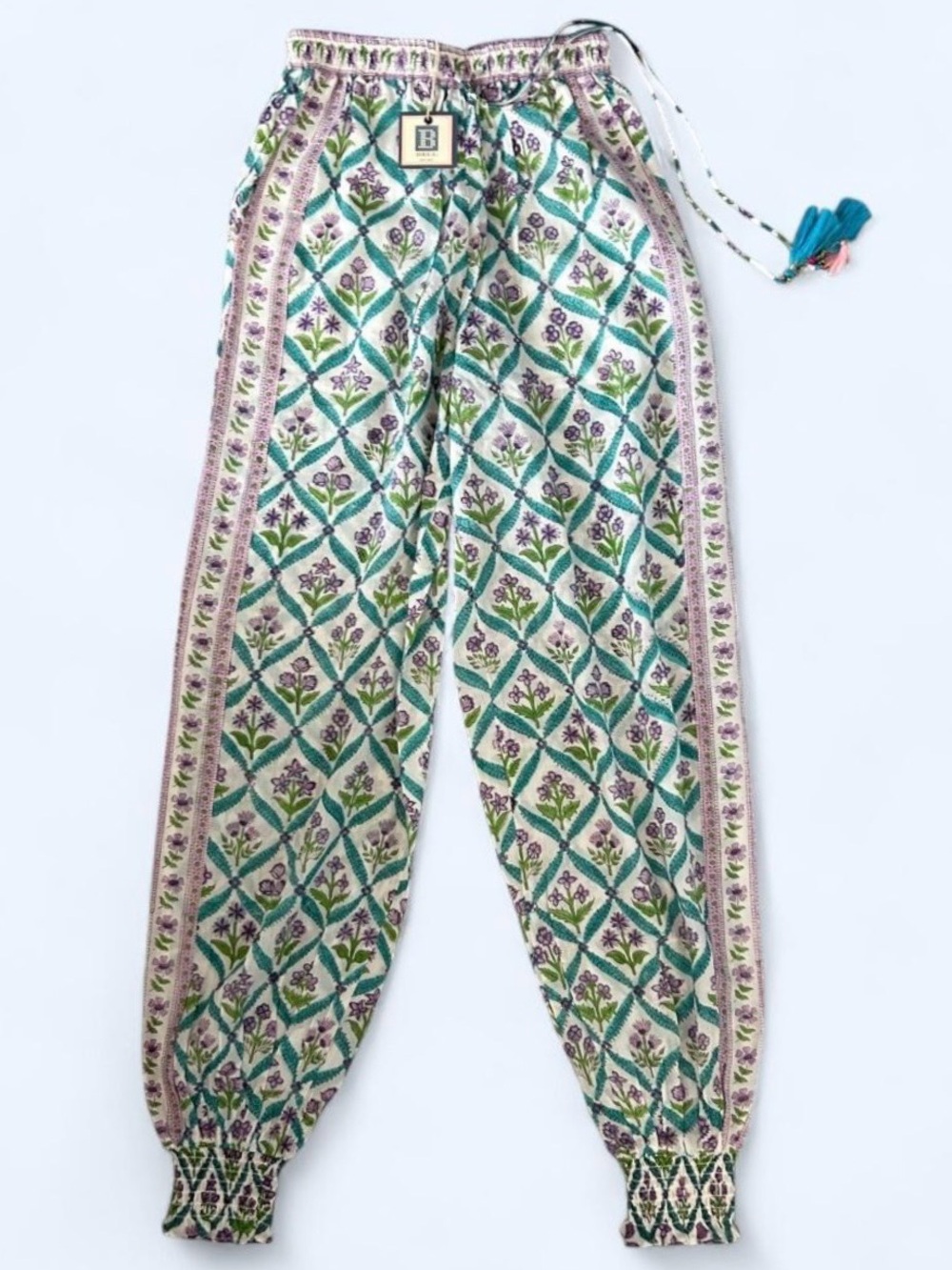 NWT XS BELL Alicia Bell Beach Harom Harem Balloon Beach Genie Pants Joggers